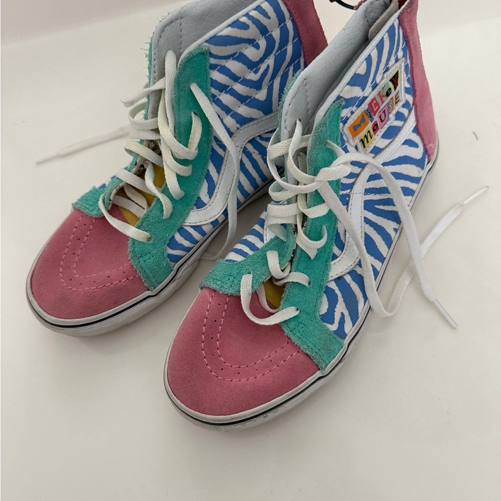 Vans Kids Sneakers - Pink, Blue, Green